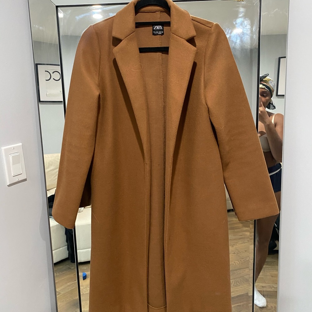 Zara lightweight long coat